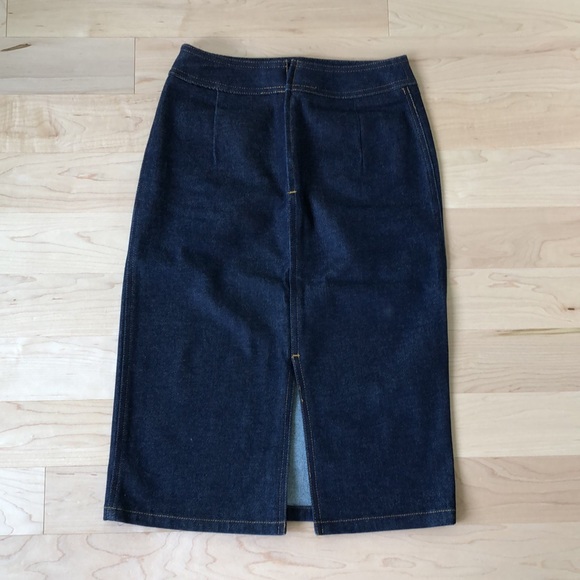 Vintage Denim pencil skirt - Picture 3 of 6